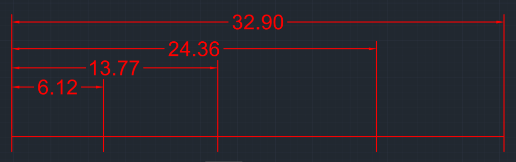 AutoCAD Baseline Dimension