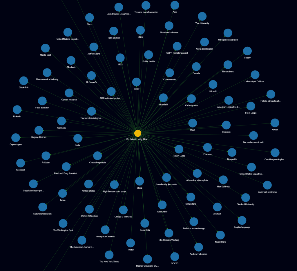 Graph View - AI YouTube Video Summarizer